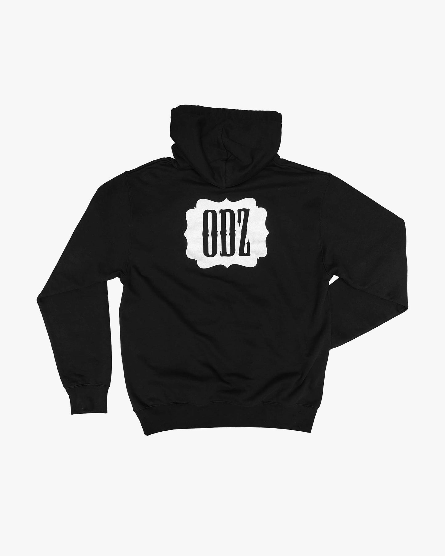 Odz logo hoodie svart