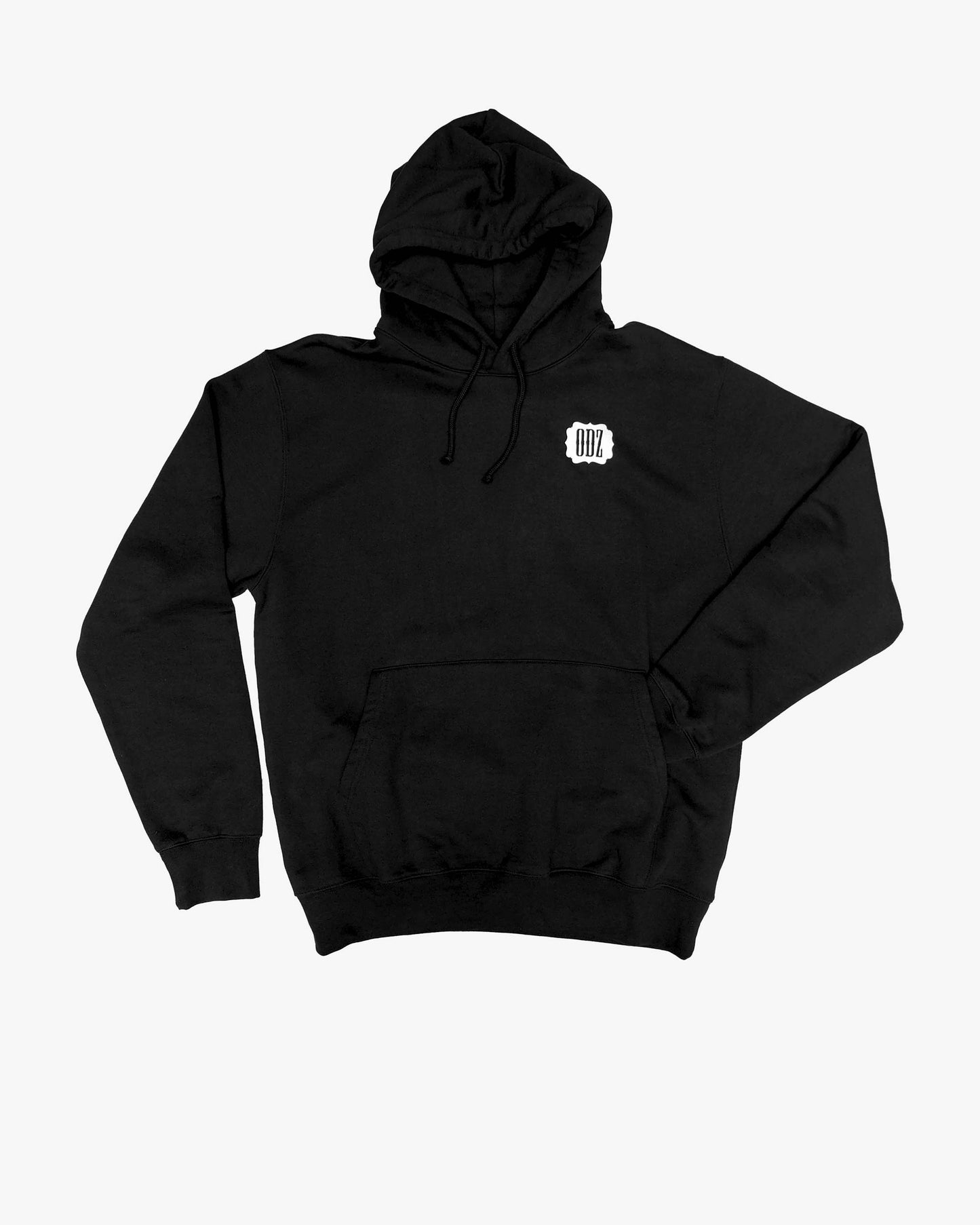 Odz logo hoodie svart